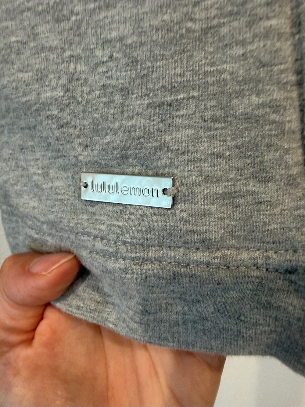 lululemon athletica vintage Gray Open-Front Draped Jacket - Picture 11 of 13